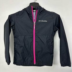 Columbia windbreaker jacket Size: XXS (4-5) Black